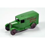 Dinky No. 28M Pre-war Delivery Van - Castrol - Type 1 issue. Green with red lettering to sides,