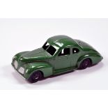 Dinky No. 39f Studebaker in dark green with black ridged hubs. Wonderful example is E to NM.