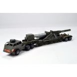 MP (France) 1/43 diecast model of a Camion Convoi EXCEPTIONNEL Military Gun Transporter. 30 cm long!