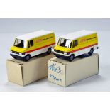 Conrad 1/50 Construction Diecast No. 1603 Mercedes Benz Service Vans. Mewa. Scarce Promotional