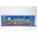 Corgi 1/50 Commercial Diecast Truck Issue comprising CC13706 Scania R Series Curtainside. Knights of