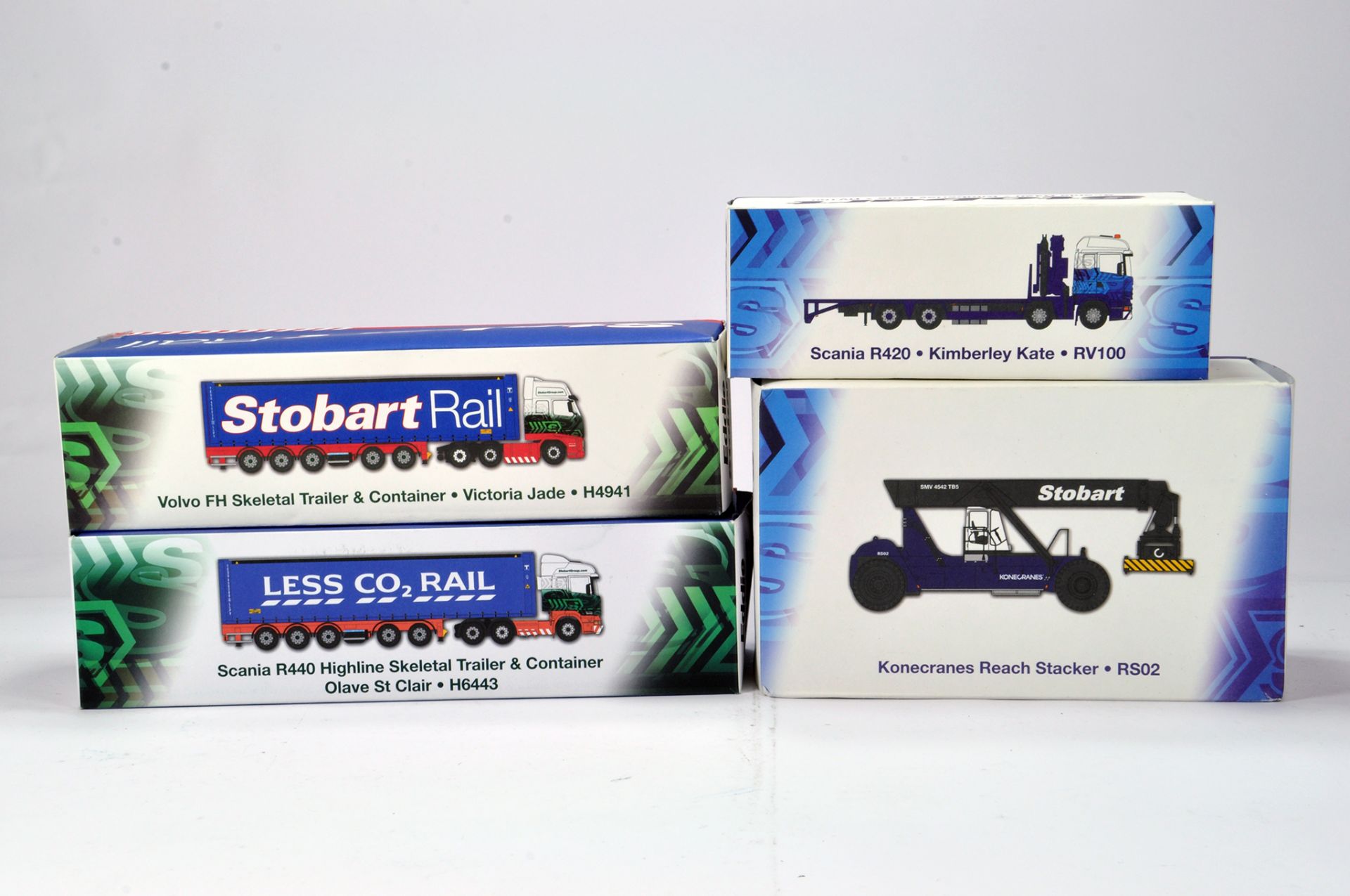 Oxford Diecast 1/76 Commercial Diecast Truck Plant Issue comprising Limited Edition Stobart