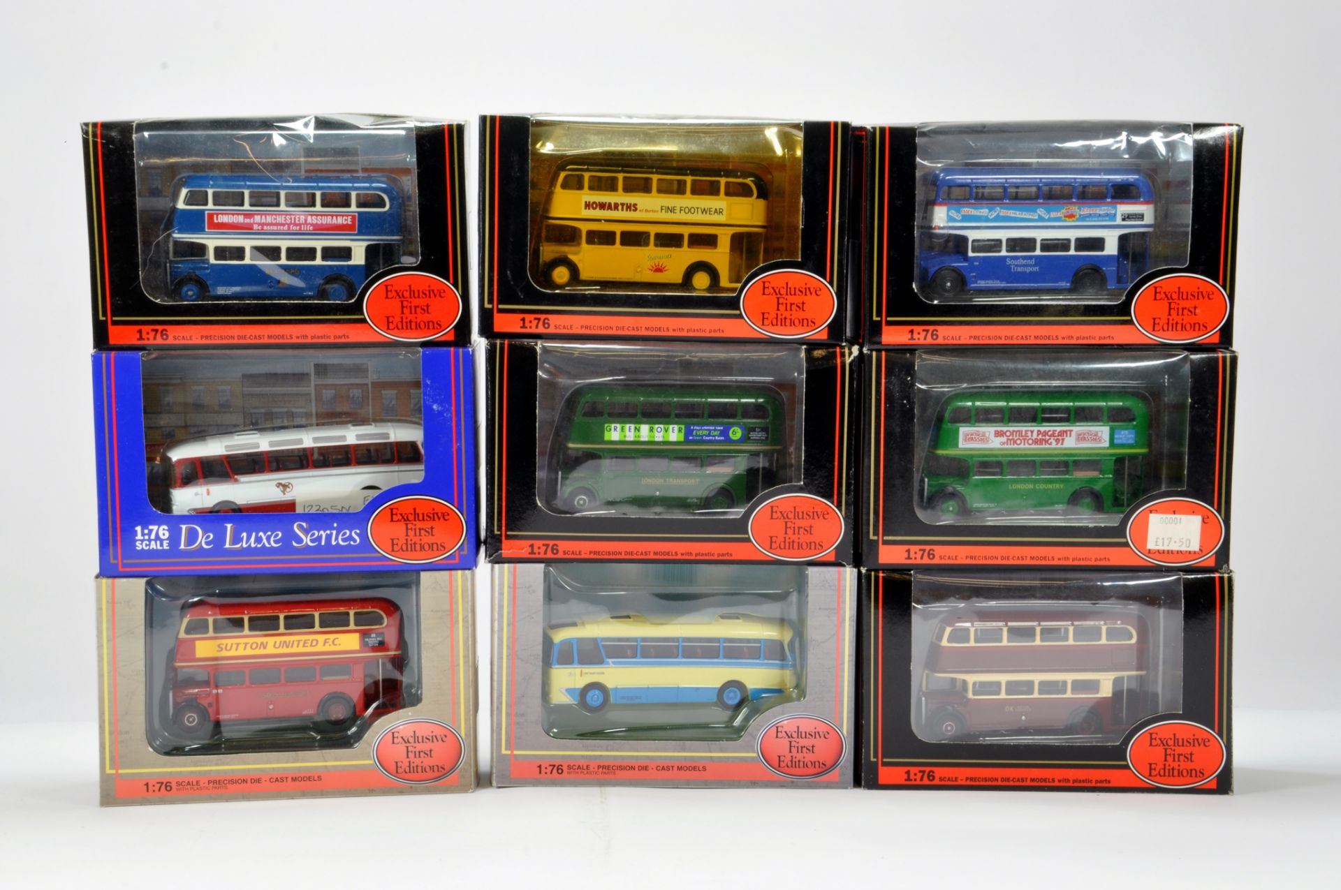 An interesting assortment of Diecast Bus Models from EFE comprising various issues. Ex Shop hence