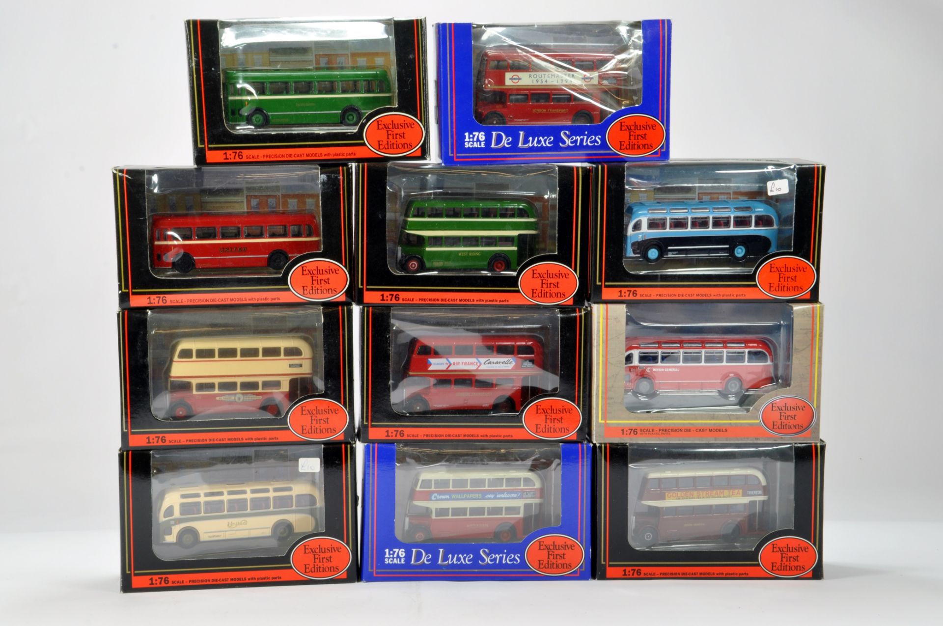 An interesting assortment of Diecast Bus Models from EFE comprising various issues. Ex Shop hence