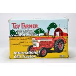 Ertl Toy Farmer 1/16 Farm Diecast model comprising International 660 Tractor. NM to M in Box.