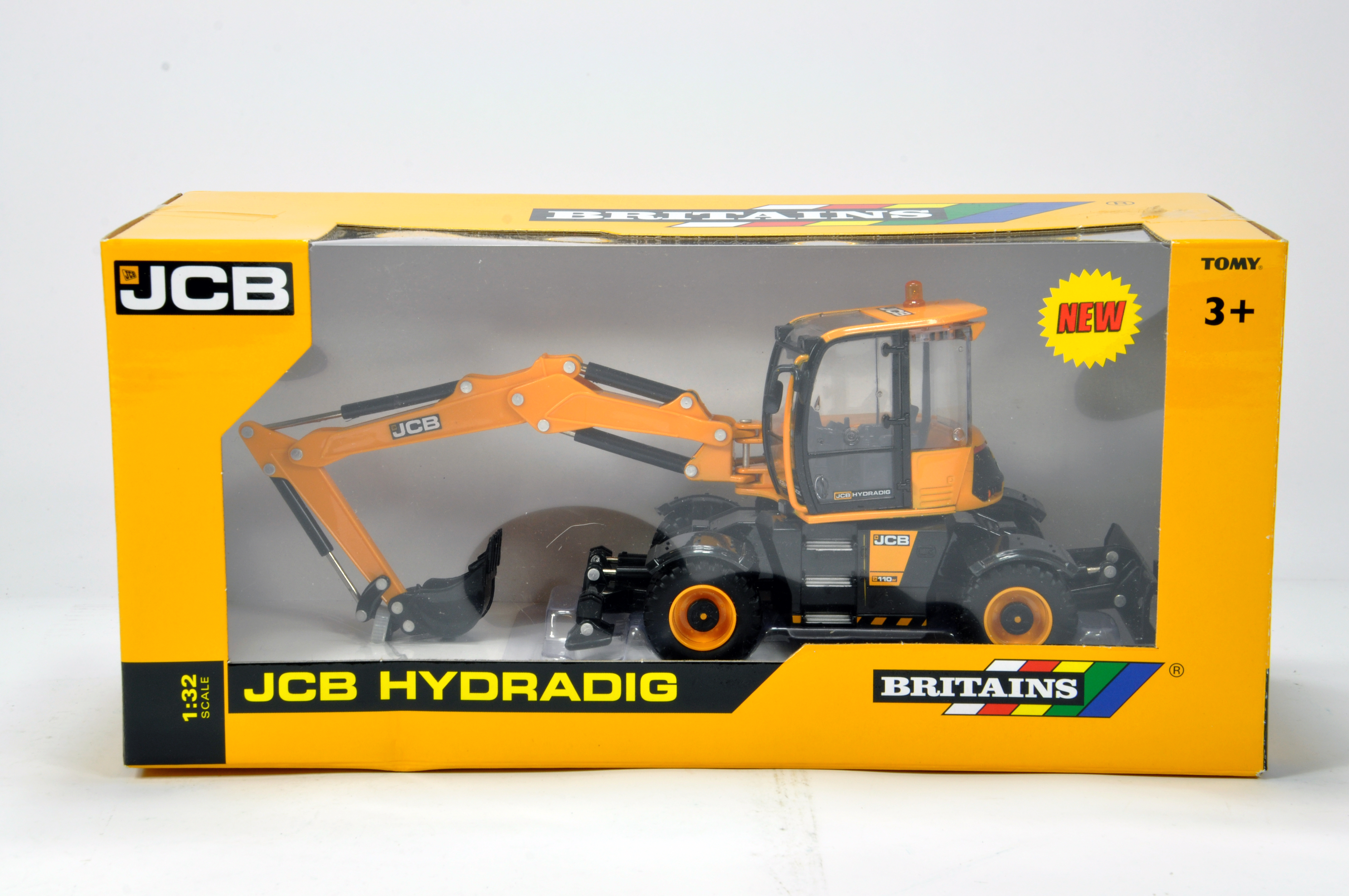 Britains 1/32 Farm Diecast model comprising JCB 110W Hydradig Excavator. NM to M in Box.