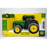 Ertl 1/16 Farm Diecast model comprising John Deere 8370R Tractor. NM to M in Box.