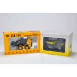 Joal 1/50 Construction Diecast Issue comprising JCB 185 Skid Steer plus UH Wacker Neuson Dumper.