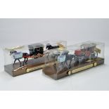 Brumm (Italy) 1/43 Horse Drawn Carriage Duo of Sets. Generally E to NM in G Boxes. (2)