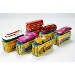 A group of Matchbox series / superfast issues comprising No. 72, 5, 33, 52, 17 and 35. Generally E