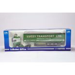 Universal Hobbies 1/50 Commercial Diecast Truck Issue comprising Scania Curtainside. Lucey