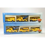 Duo of interesting and scarce Corgi AA Diecast Sets produced as promotional issues for BHS. Hard