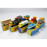 A group of Matchbox series issues comprising No. 74, 4, 25, 9, 11, 16 plus two others. Generally E