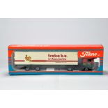 Tekno 1/50 Commercial Diecast Truck Issue comprising Volvo F10 Box Trailer. Trabo. NM to M in Box.