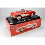 Solido 1/12 Diecast 1958 Chevrolet Corvette Set 350Z Limited Edition. NM to M in Box.