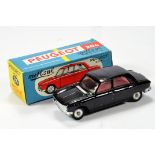 Metosul No. 24 Peugeot 204 in Black with red interior. Generally VG to E in E Box.