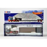 Corgi 1/50 Commercial Diecast Truck Issue comprising CC12516 Atkinson Venture Low Loader. WH