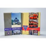 Duo of Diecast Bus Promotional Sets. Routemaster and Golden Jubilee. NM to M in Boxes. (2)