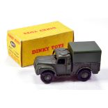 Dinky Military No. 641 Army 1-ton Cargo Truck. G to VG in G to VG Box.