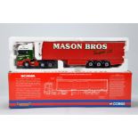 Corgi 1/50 Commercial Diecast Truck Issue comprising No. CC13701 Scania R Series Curtainside.