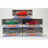 A group of Matchbox Dinky vintage classic diecast car issues. Generally NM to M in Boxes. (5)