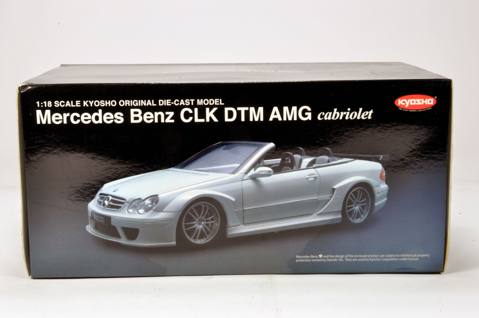 Kyosho 1/18 Mercedes Benz CLK DTM AMG Cabriolet. E in Box.