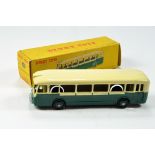 French Dinky No. 29d Autobus Parisien in two-tone cream, green. E to NM in VG to E box.