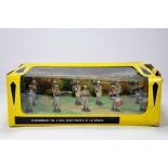 Quiralux Plastic Marching Band Figure Set. Figures are E to NM in G Box.