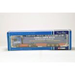 Corgi 1/50 Commercial Diecast Truck Issue comprising CC12402 Volvo Globetrotter Curtainside.