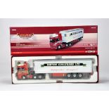 Corgi 1/50 Commercial Diecast Truck Issue comprising CC13727 Scania R Fridge Trailer. Hayton