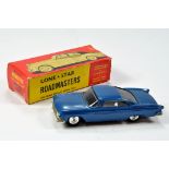 Lonestar Roadmasters Dodge Dart in blue with chrome hubs. E to NM in F Box.