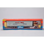 Tekno 1/50 Commercial Diecast Truck Issue comprising Volvo Curtain Trailer. Veld. NM to M in Box.
