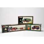 Trio of Diecast 1/50 Corgi Classic Issues comprising Eddie Stobart. NM to M in Boxes. (3)