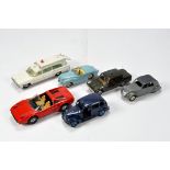 Misc group of diecast models comprising French Dinky Citroen 2CV, other dinky plus other interesting