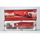 Corgi 1/50 Commercial Diecast Truck Issue comprising CC15305 Scania 110 Tilt Trailer. BRS. NM to M