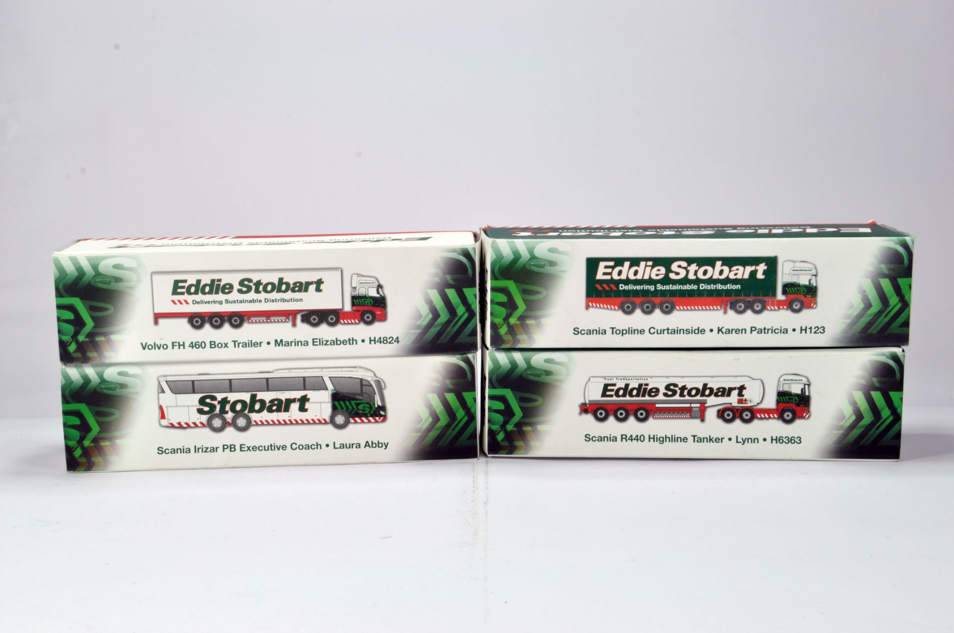 Oxford Diecast 1/76 Commercial Diecast Construction Issue comprising Limited Edition Stobart