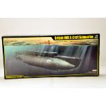 Merit Plastic Model Kit comprising 1/35 British Submarine HMX Xcraft. Vendor informs kit is