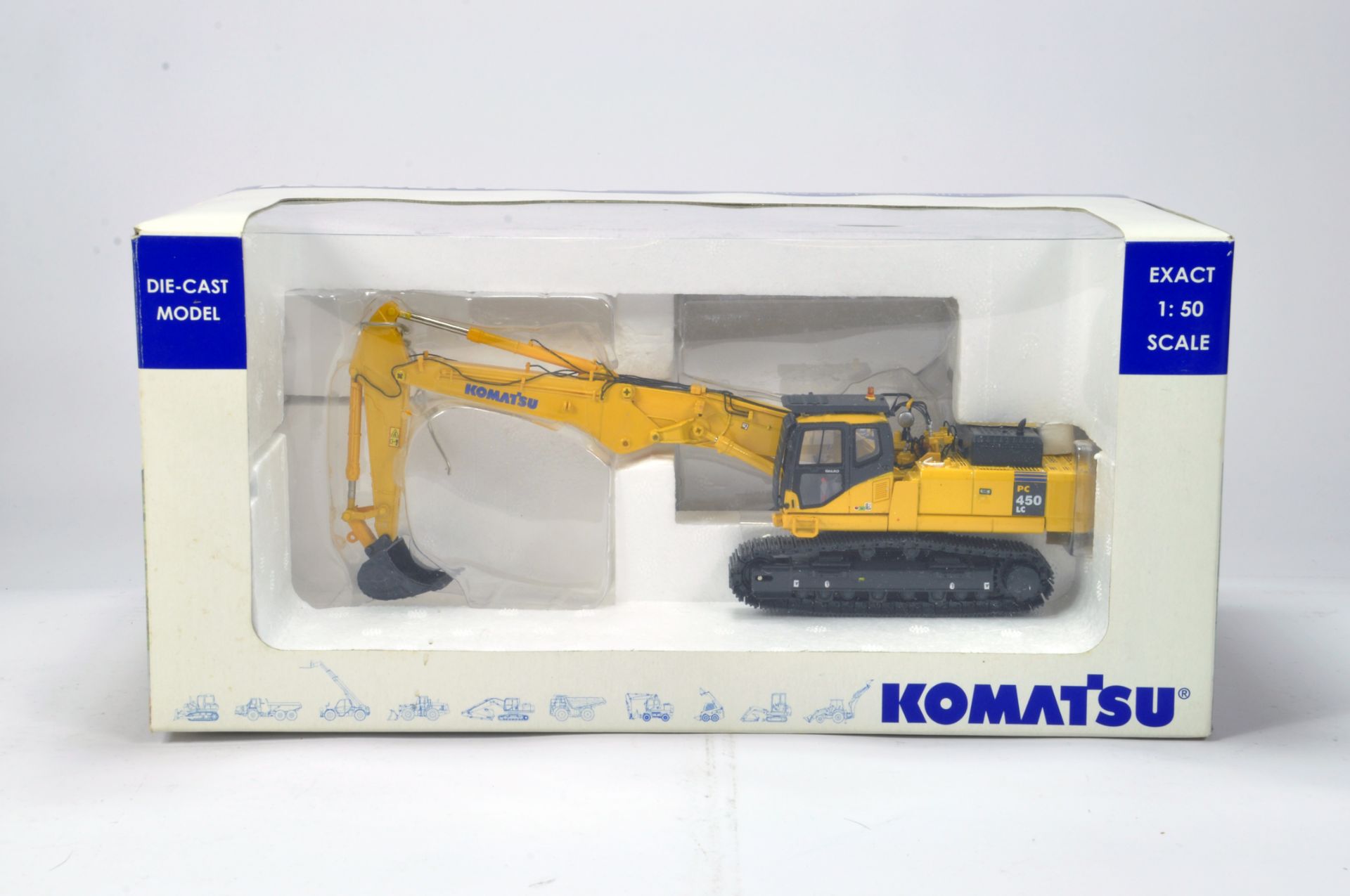 Universal Hobbies 1/50 Construction Diecast Issue comprising Komatsu PC450 Tracked Excavator. NM