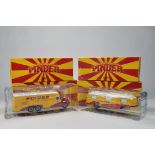 Direkt Collections 1/43 Pinder assortment of limited edition models. Truck and Caravan Combination x