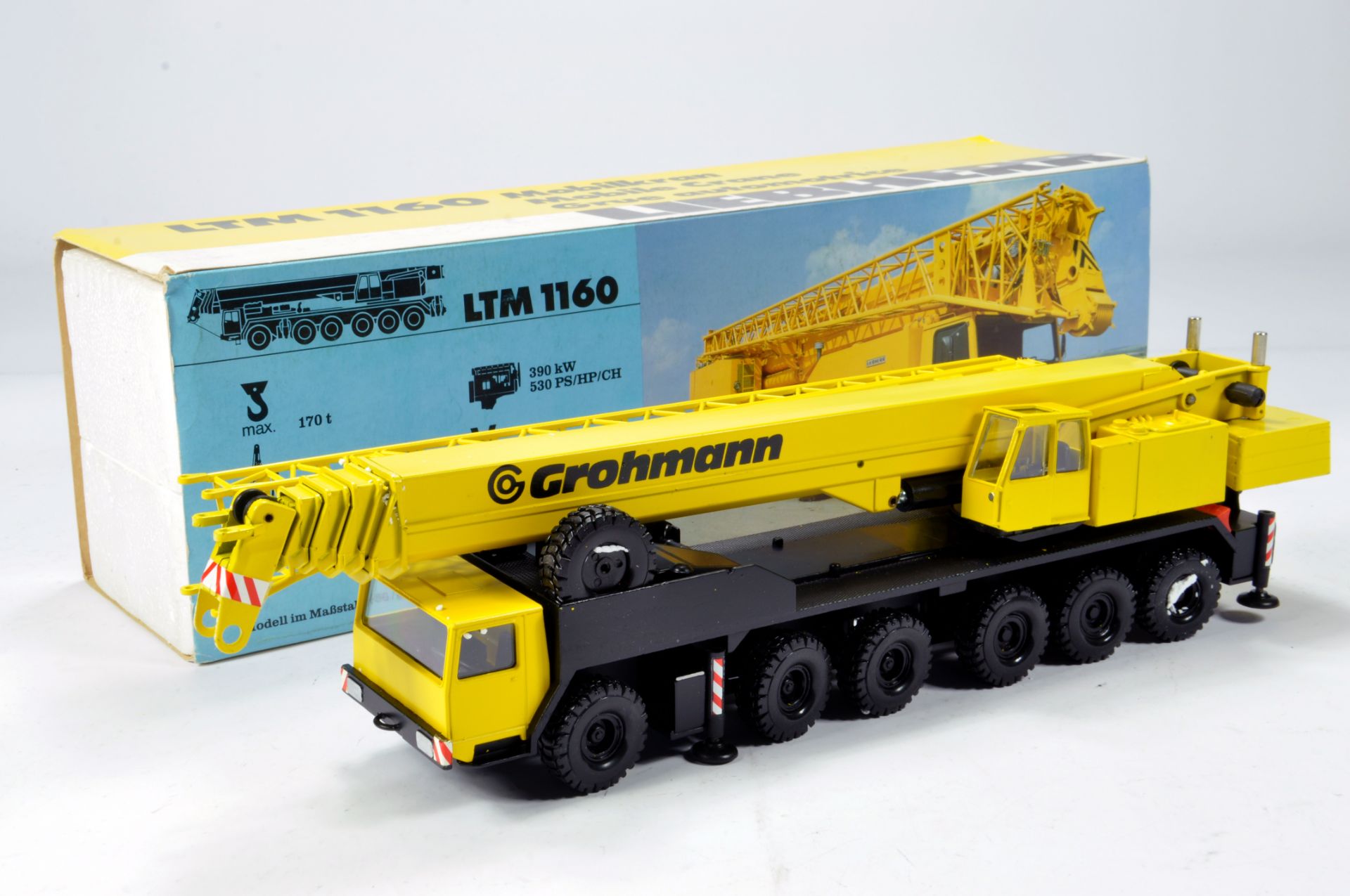 Conrad 1/50 Construction Diecast No. 2082 Liebherr LTM 1160 Mobile Crane. Grohmann. Very Scarce