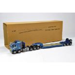 Alan Smith Auto Models (ASAM) 1/48 White Metal Kenworth K100 5 Axle Flip Top 4 Axle Low Loader.