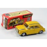 Dalia Tekno (Spain) No. 832 MG1100. Yellow Body with cream / off white interior, black steering