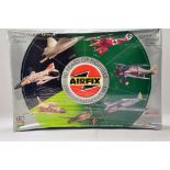 Airfix Plastic Model kit comprising 90 years of fighters. Sealed.