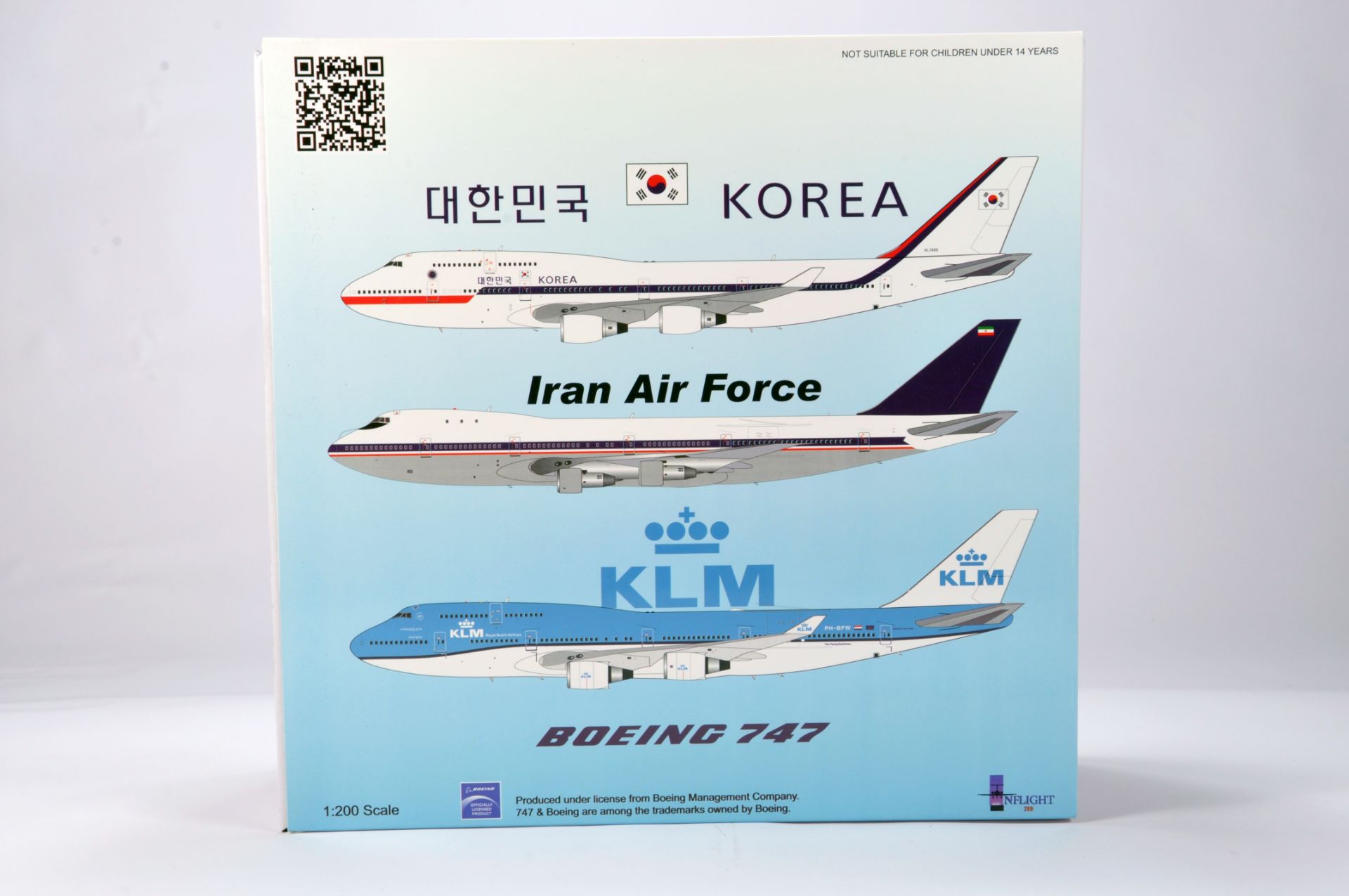 Inflight Models 1/200 Aircraft Boeing 747 Airliner. Appears NM to M in Box.