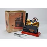 Mamod Live Steam Engine SP1. Early issue is complete and displays well. With original box.