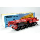 Conrad 1/50 Construction Diecast No. 2082 Liebherr LTM 1160 Mobile Crane. Beguier Levage. Very