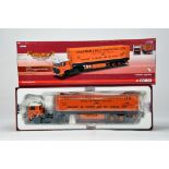 Corgi 1/50 Commercial Diecast Truck Issue comprising CC15304 Scania 110 Tilt Trailer. NM to M in