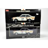 Sunstar 1/18 diecast car comprising Ford Escort RS1800. E to NM in Box.
