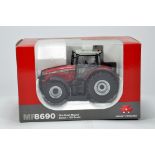 Universal Hobbies 1/32 Farm Diecast model comprising Massey Ferguson 8690 Tractor. NM to M in Box.