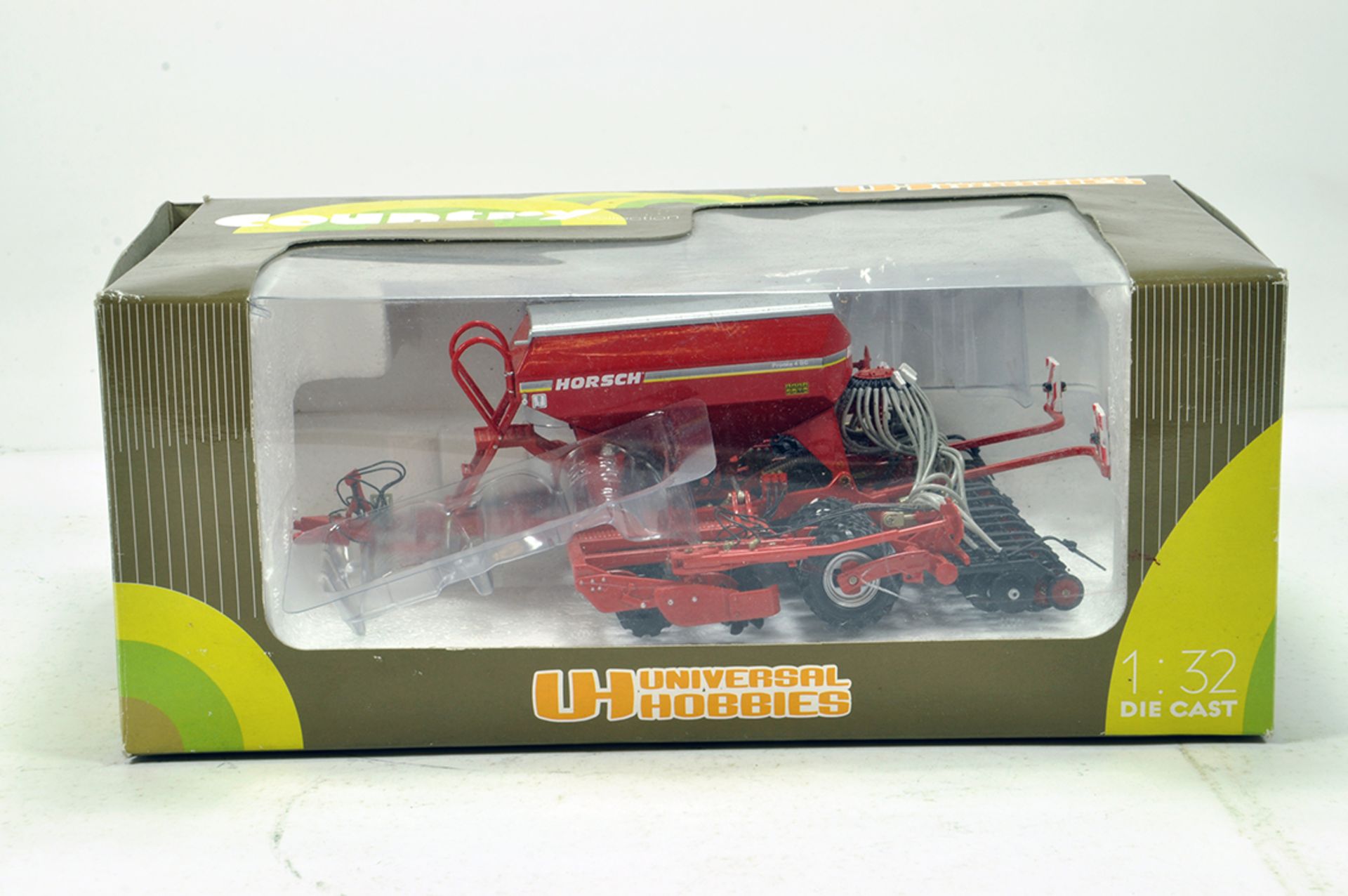 Universal Hobbies 1/32 Farm Issue comprising Horsche Pronto Seed Drill. NM to M in Box.